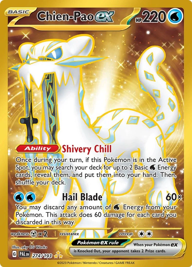 Chien-Pao ex - 274/193 - SV02: Paldea Evolved (PAL)