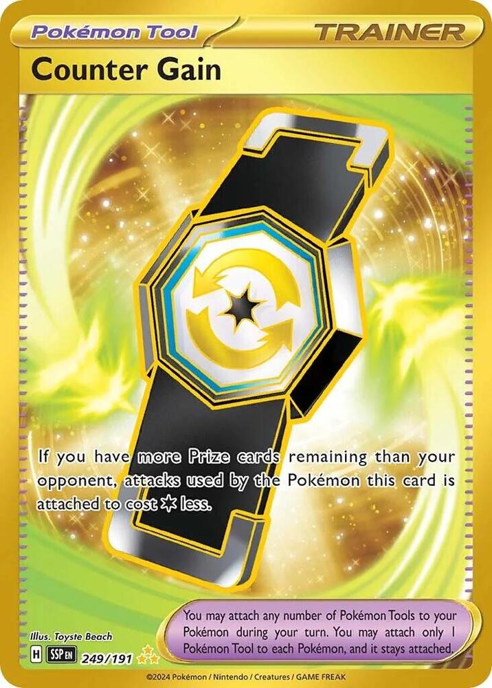 Counter Gain - 249/191 - SV08: Surging Sparks (SV08)