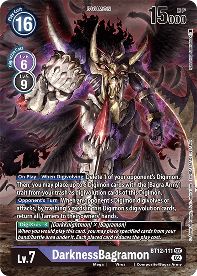 DarknessBagramon - SEC Alt art BT12-111