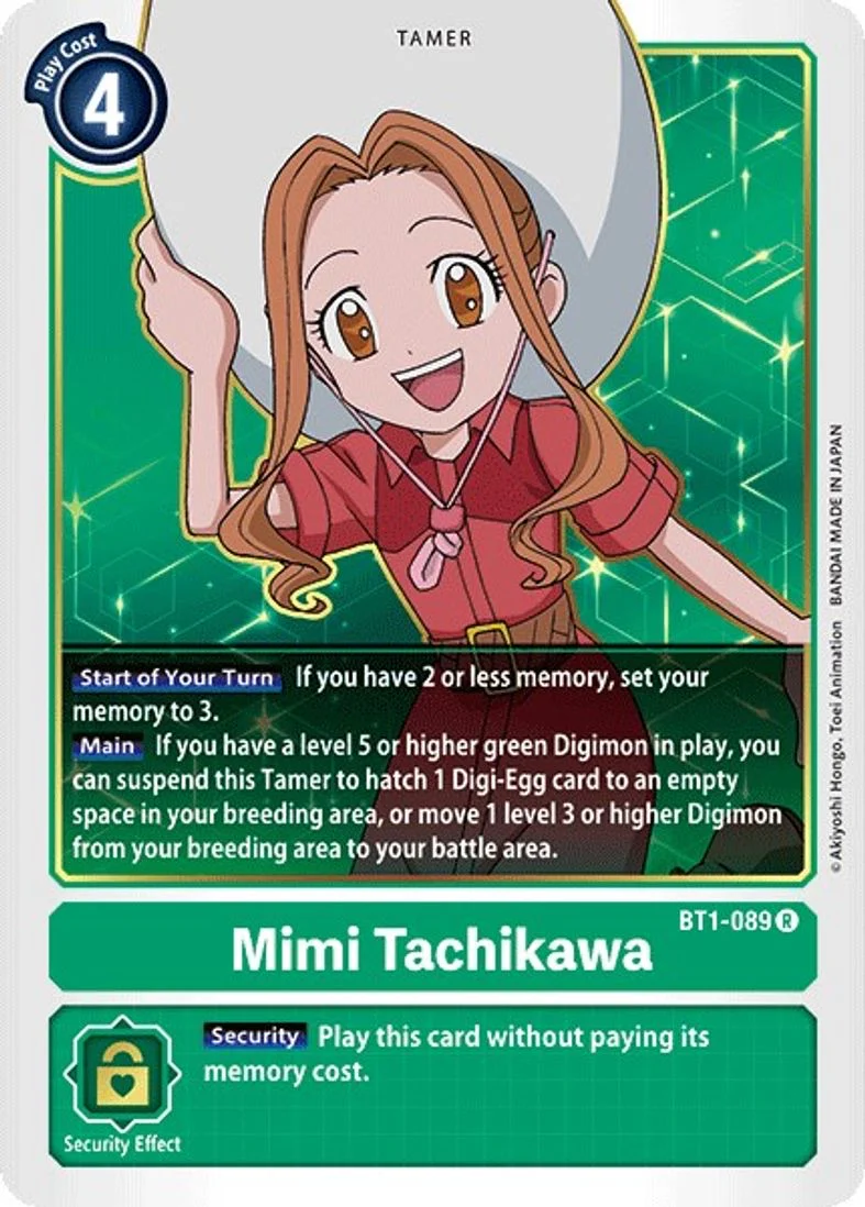 Digimon Mimi Tachikawa - BT1-089 - Release Special Booster (BT01-03)
