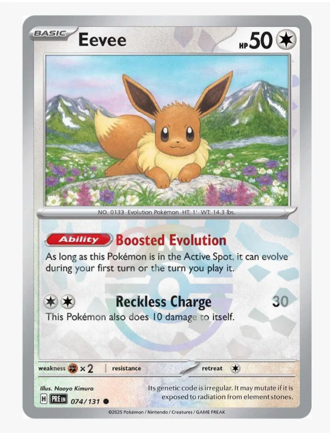 Eevee (Master Ball Pattern) - SV: Prismatic Evolutions (PRE)