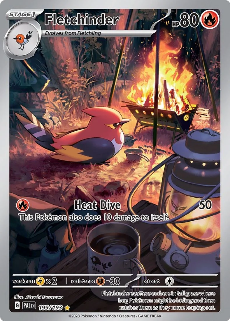 Fletchinder - 199/193 - SV02: Paldea Evolved (SV02)