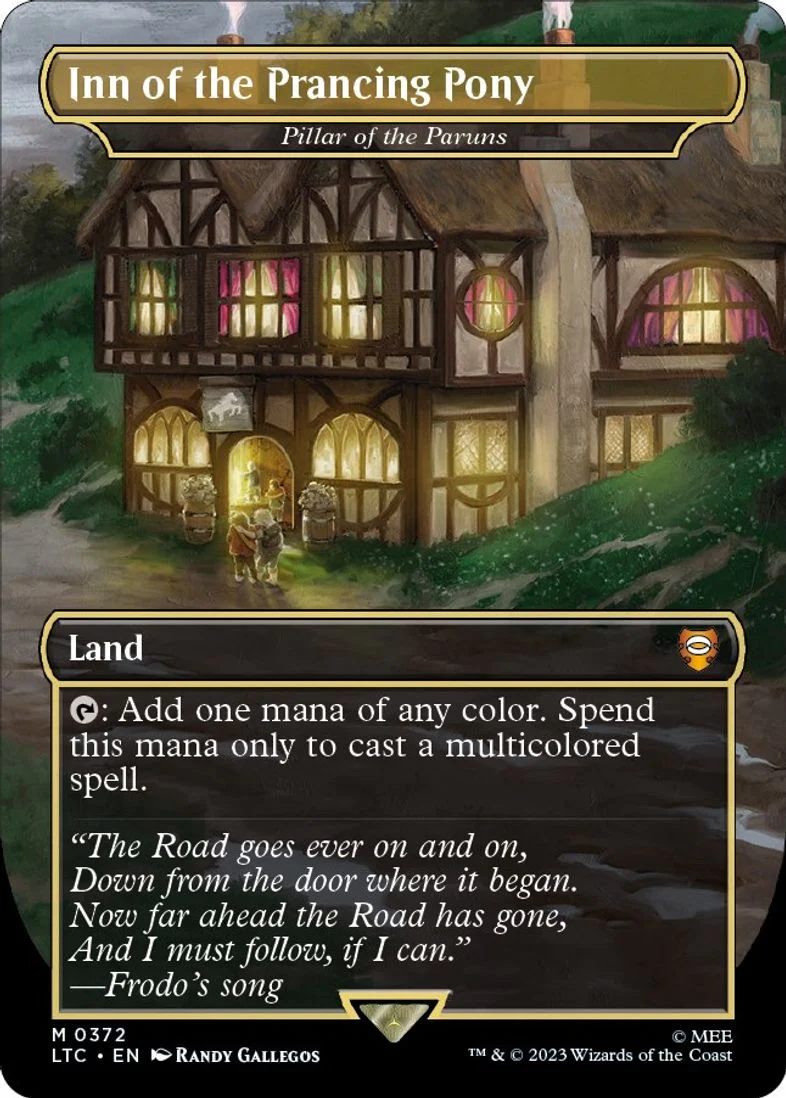 Inn of the Prancing Pony - Pillar of the Paruns - Commander: The Lord of the Rings: Tales of Middle-earth (LTC)