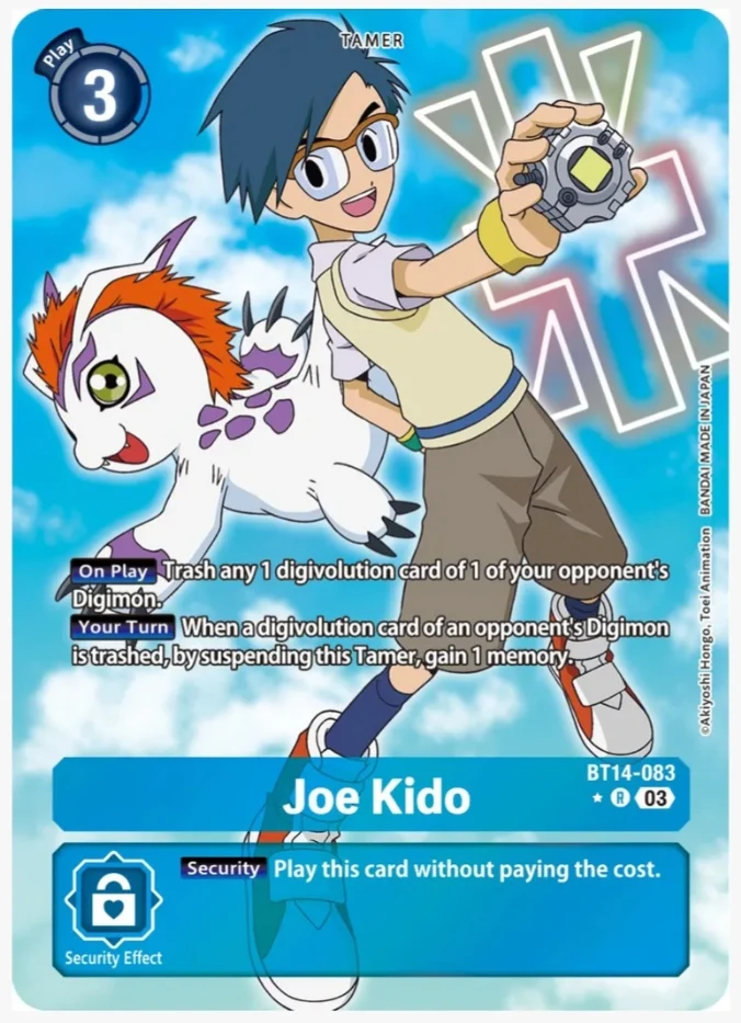 Joe Kido (Alternate Art) - Blast Ace (BT14)