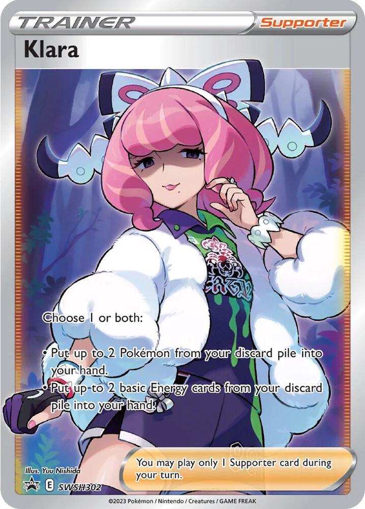 Klara (Full Art) - SWSH: Sword & Shield Promo Cards (SWSD)