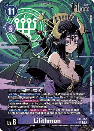 Lilithmon (Alternate Art) - Infernal Ascension (EX06)