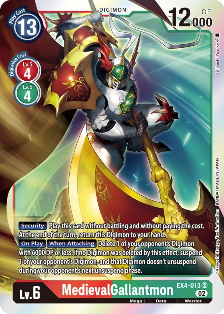 MedievalGallantmon - Alternative Being Booster EX04-013