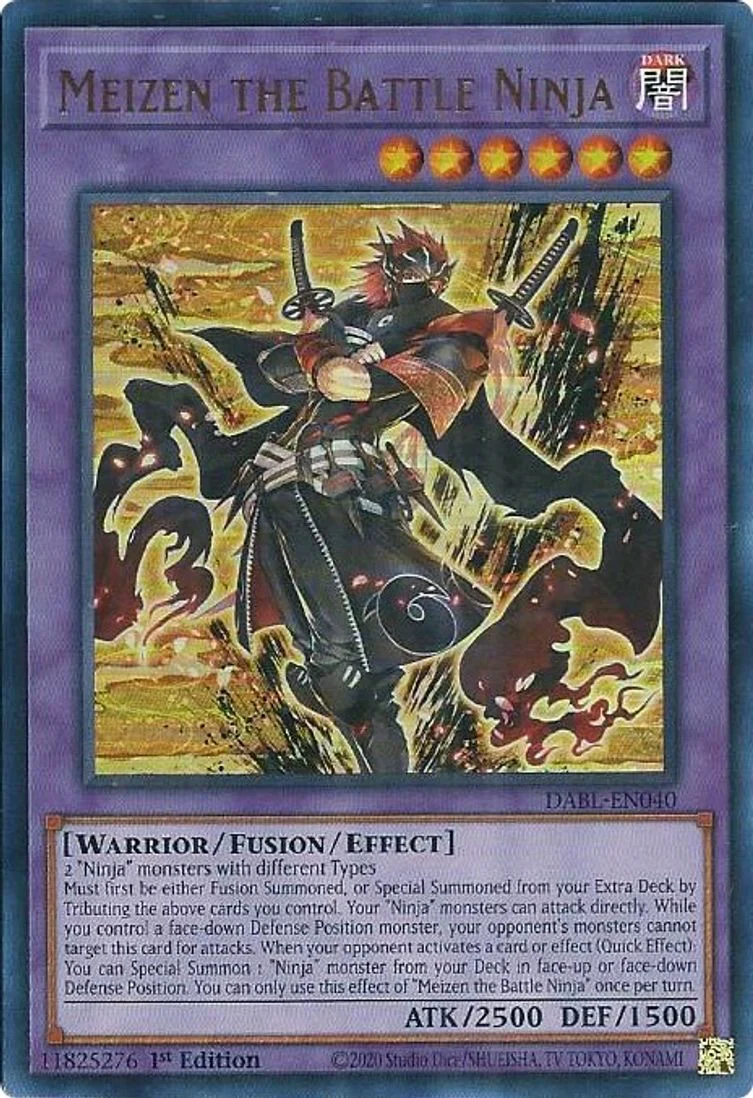 Meizen the Battle Ninja - Darkwing Blast (DABL)EN040