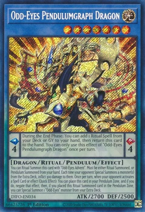 Odd-Eyes Pendulumgraph Dragon - DIFO-EN034