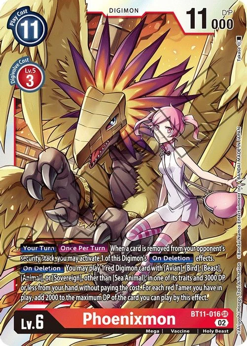Phoenixmon - Dimensional Phase (BT11)