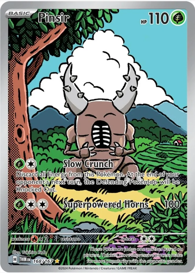 Pinsir - 168/167 - SV06: Twilight Masquerade (TWM)
