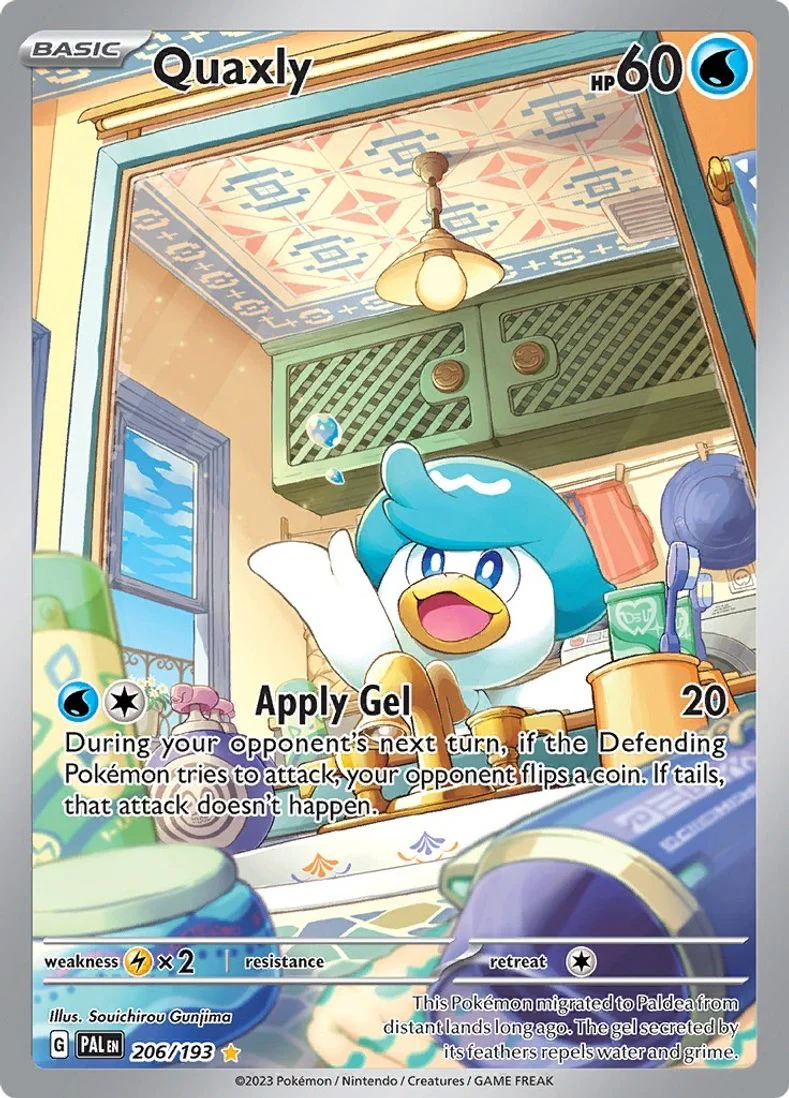 Quaxly - 206/193 - SV02: Paldea Evolved (SV02)