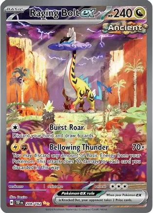 Raging Bolt ex - 208/162 - SV05: Temporal Forces (TEF)