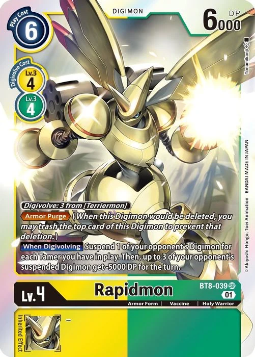 Rapidmon - New Awakening (BT08)