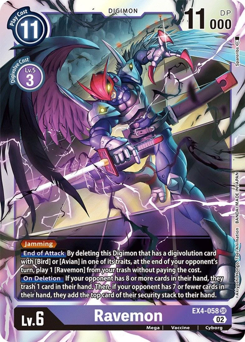 Ravemon - Alternative Being Booster EX04-058