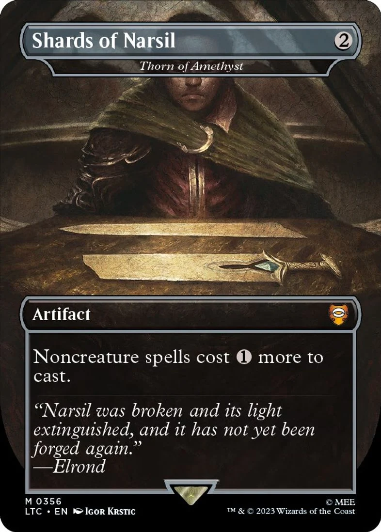 Shards of Narsil - Thorn of Amethyst - Commander: The Lord of the Rings: Tales of Middle-earth (LTC)