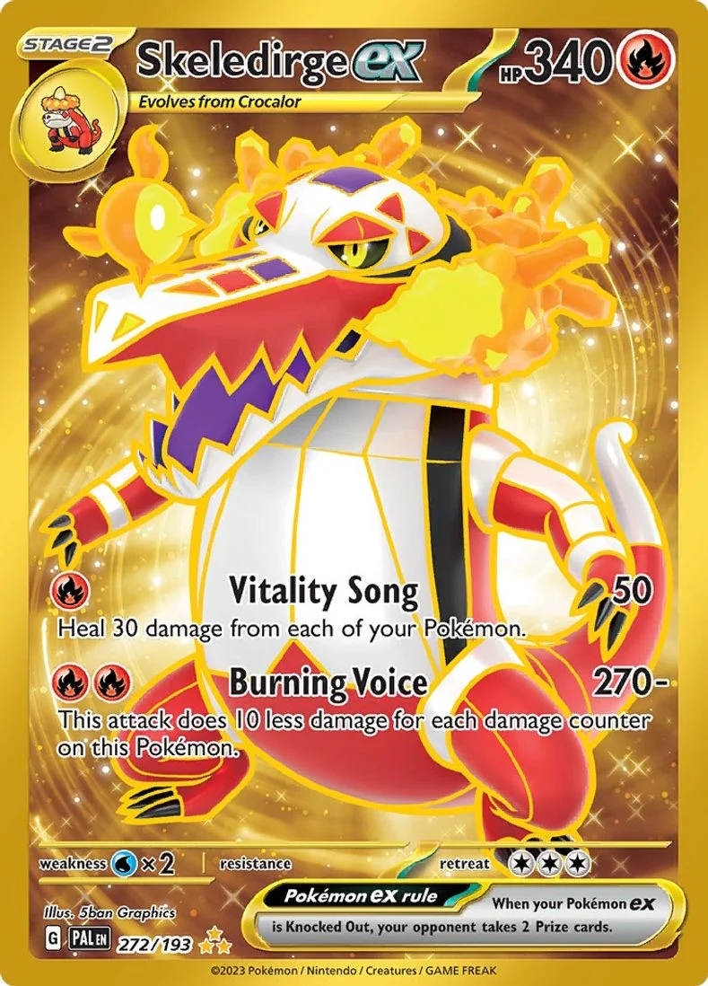 Skeledirge ex - 272/193 - SV02: Paldea Evolved (SV02)