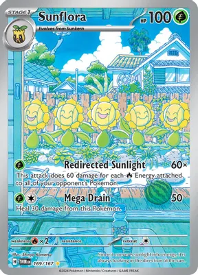 Sunflora- 169/167 - SV06: Twilight Masquerade (TWM)