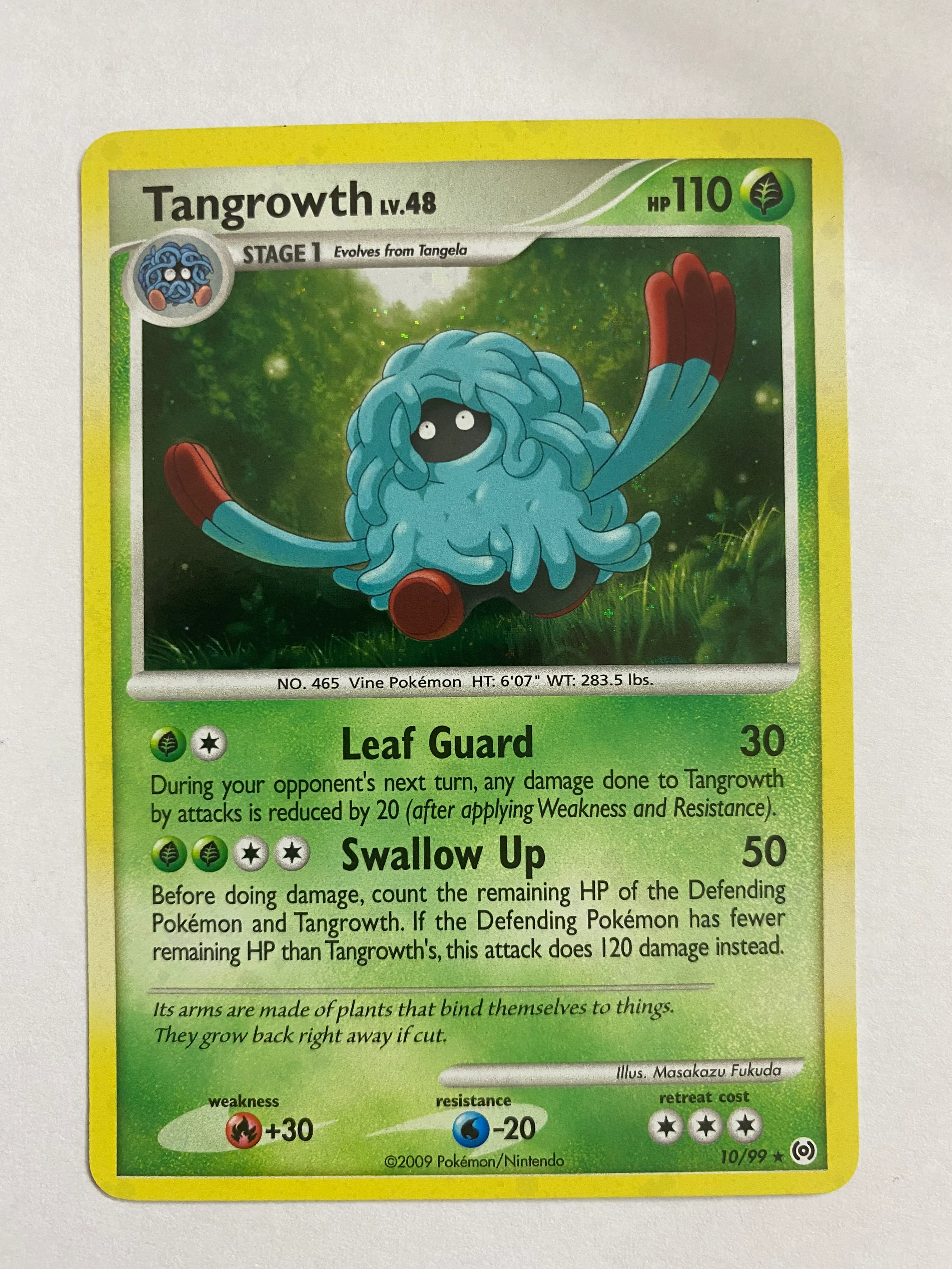 Tangrowth -10/99 Holo Rare  Pokemon Card Naer Mint