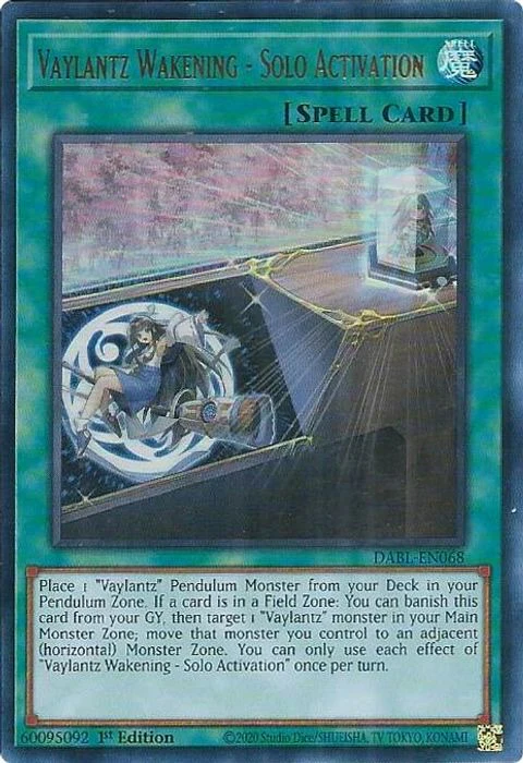 Vaylantz Wakening - Solo Activation - DABL-EN068