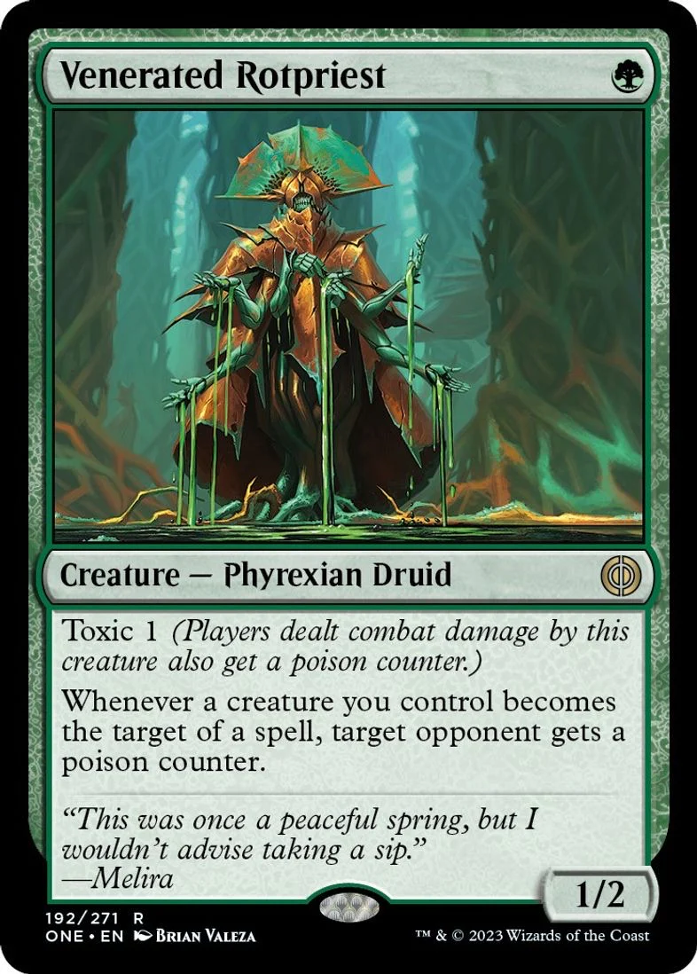 Venerated Rotpriest - Phyrexia: All Will Be One (ONE)