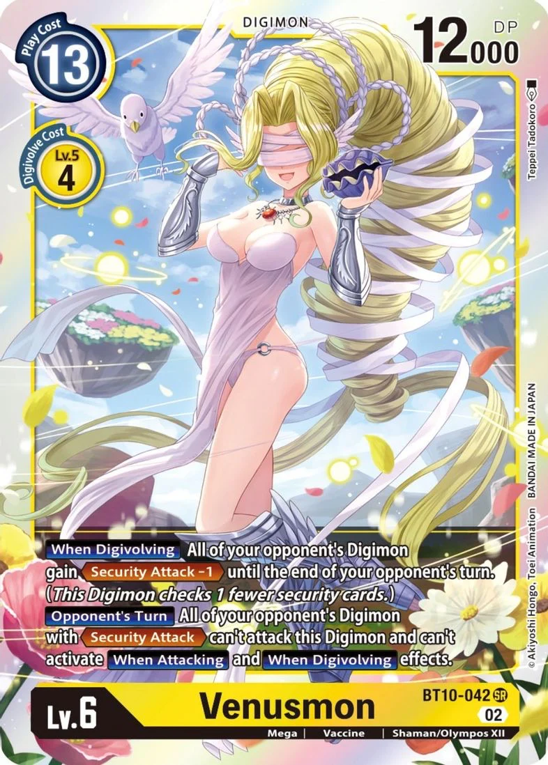 Venusmon - Xros Encounter BT10-042 SR