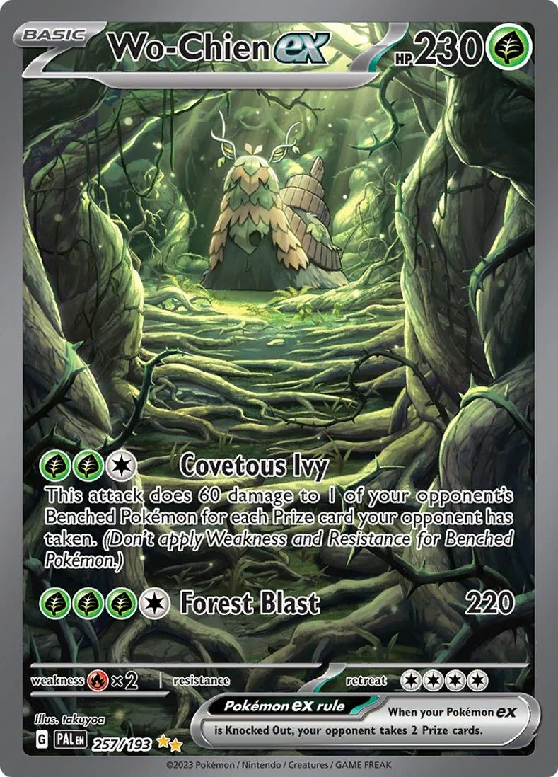 Wo-Chien ex - 257/193 - SV02: Paldea Evolved (SV02)