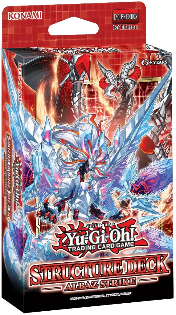 Yugioh Structure Deck Albaz Strike X3 Preorder 4/15/2022